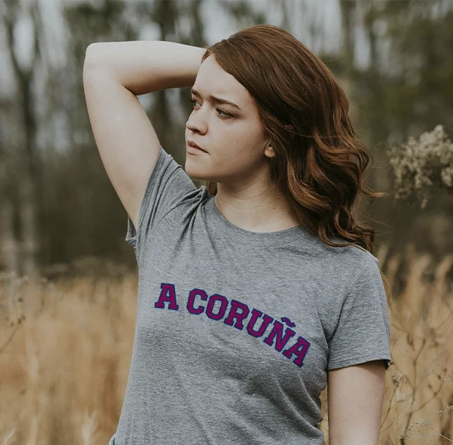 Camiseta Coruña Univerdidade Galicia